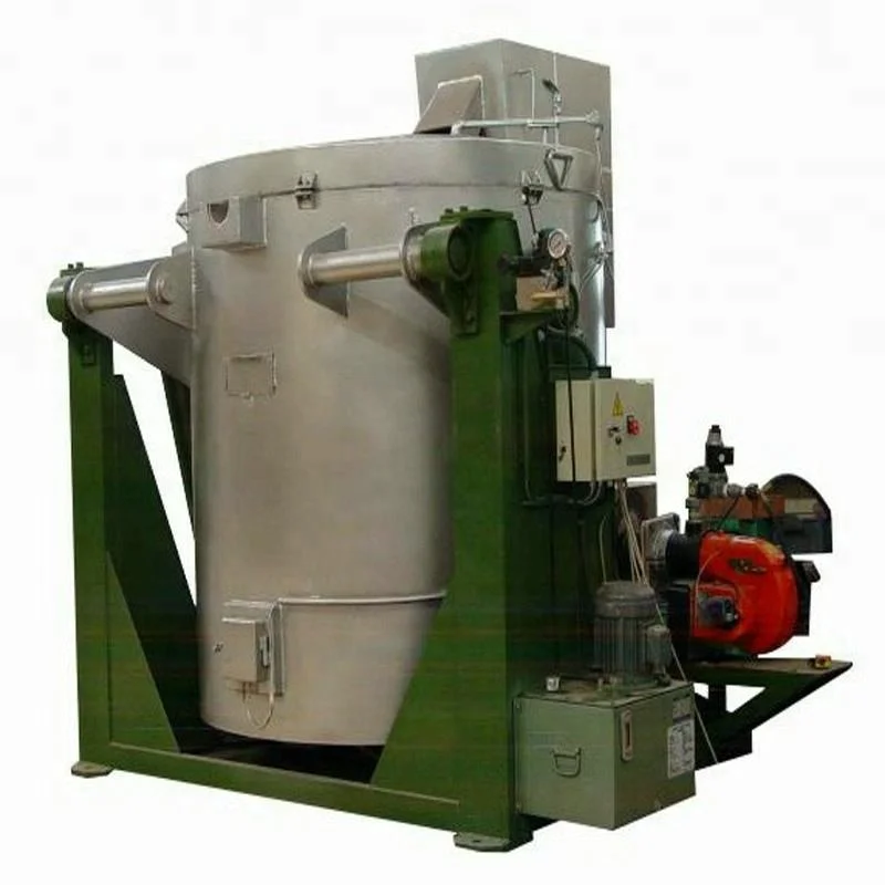 Tilting Crucible Aluminum Melting Furnace - HKFurnace