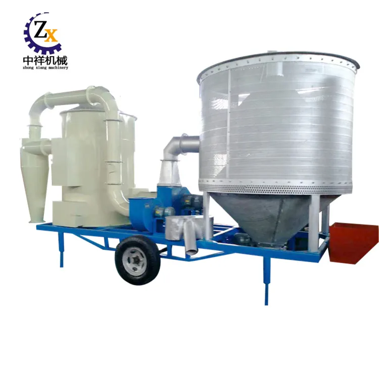 Непрерывная Кукуруза урожай пшеницы семян зерна сушилка печь