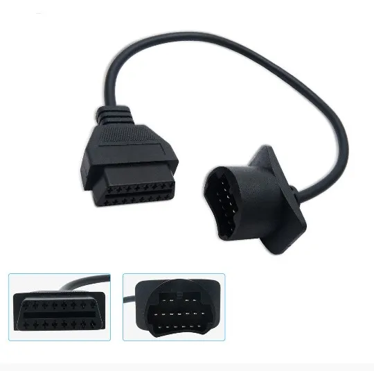 Adaptateur Diagnostic Ford 7 Broches Vers OBD2 - Compatible Outils De Scan - Neuf