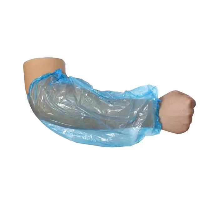 Disposable Plastic Blue PE Arm Sleeve Cover for Food Processing