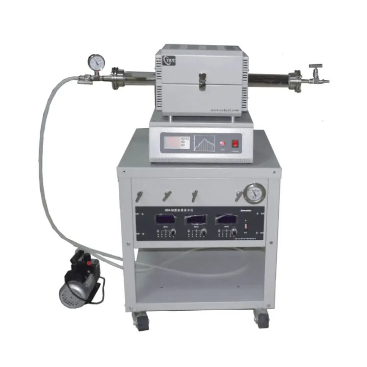 High Temperature Vacuum  Cvd Synthetic Diamond Making Machine Tube Furnace for Laboratory Research