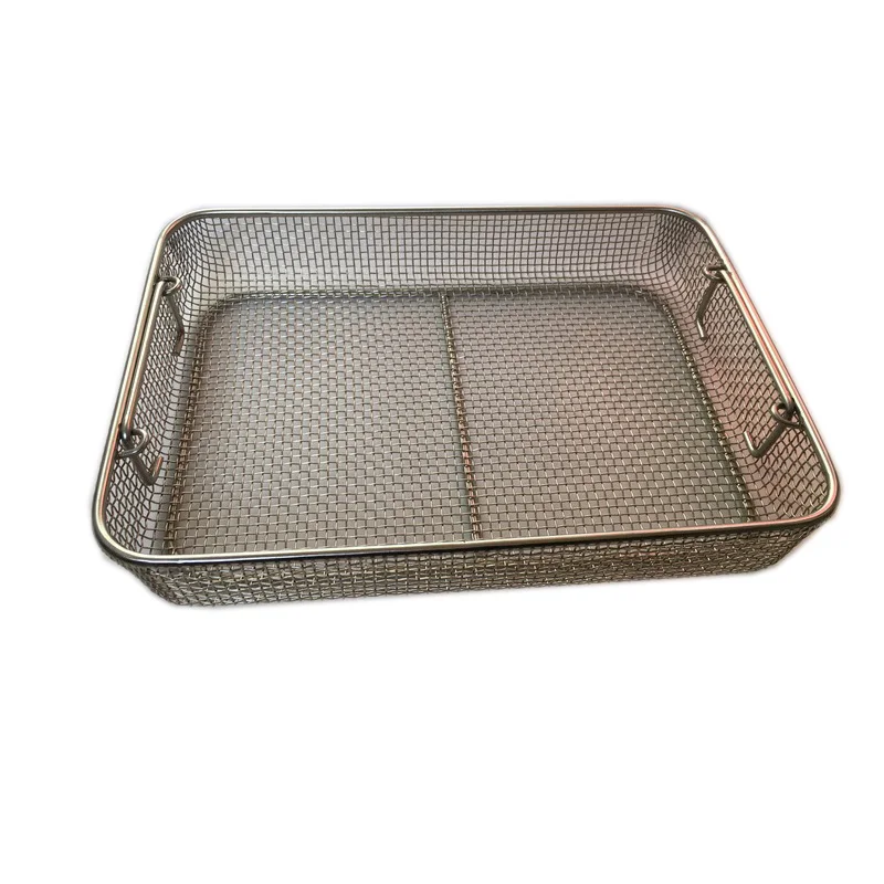 ステンレス メッシュバスケット Amazon.co.jp: 医療用304ステンレス鋼器具操作滅菌メッシュ