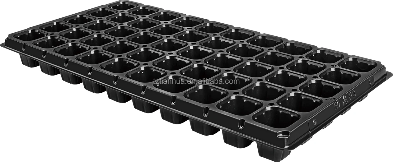 32,50,72,98,104,105,128,162,200,288,406,512 Cell Plant Plug Nursery Seed Growing Tray for Vegetable Seedling Propagation