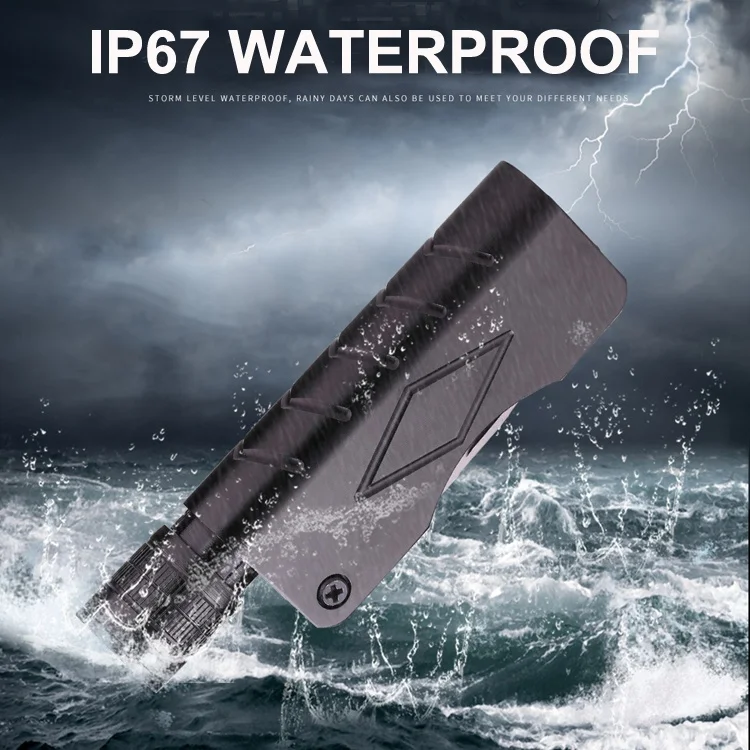 ナイフレンチドライバーマルチツールトーチキャンプハイキング緊急屋外