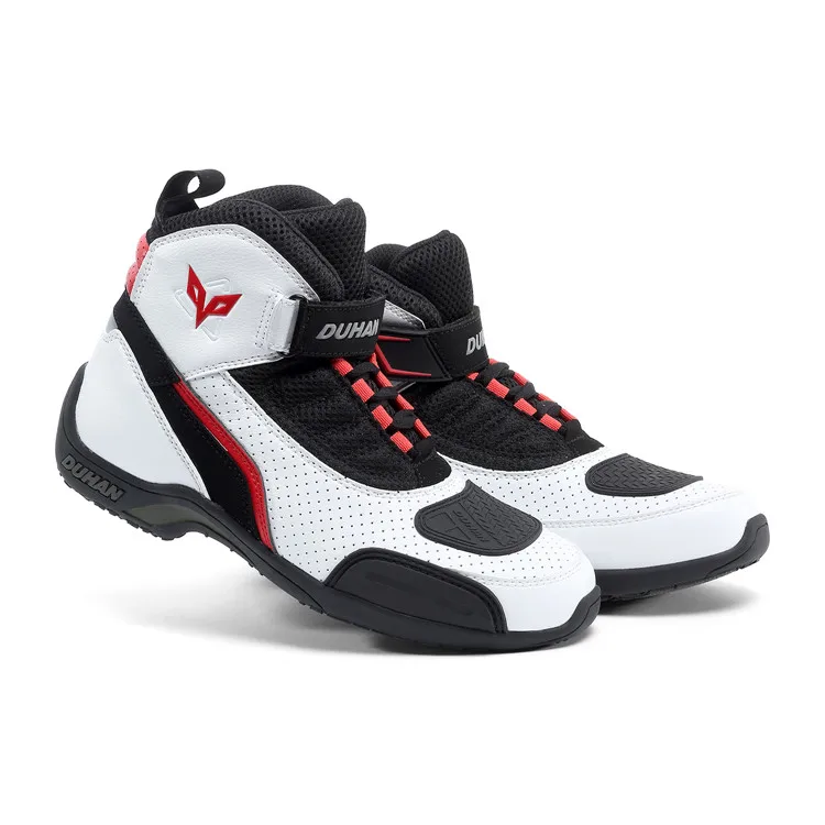 Спортивные стильные летние кожаные мотоциклетные ботинки, Мужская мотоциклетная обувь, мотоциклетные ботинки для мотокросса, ботинки для гонок по бездорожью, мотоциклетные ботинки