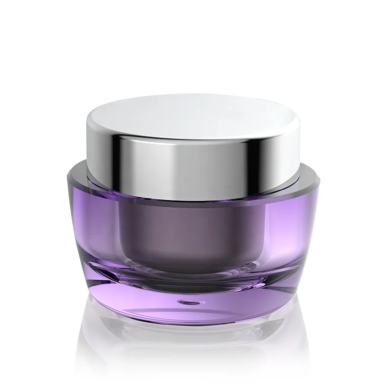 Cosmetic Packaging Jar Ball Shaped Luxury Cosmetic Packaging Plastic Jar 15ML 30ML 50ML Empty Cream Jar