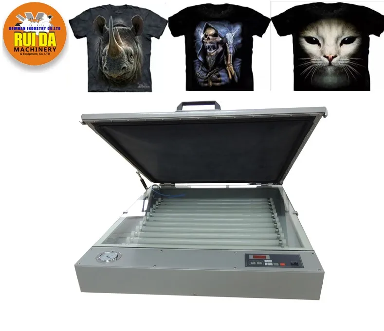 Kit Serigrafia Fai Da Te - 54 Pezzi Con Luce UV LED 50W, Inchiostri 6 Colori, Emulsione E Attrezzatura Completa - Foto 2