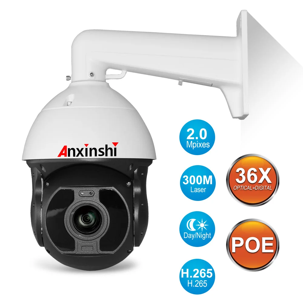 Poe 36X 2MP Security Camera Intelligent Auto Tracking