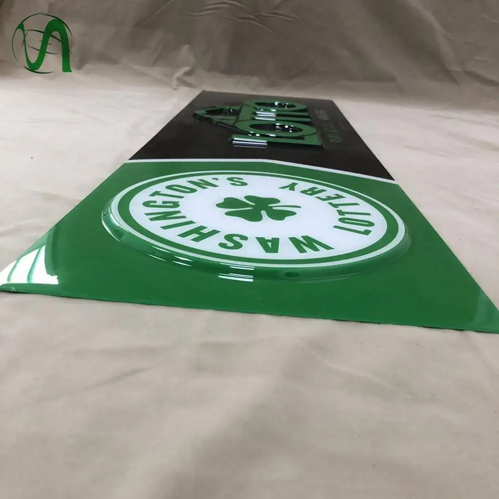 Pos Plastic Thermoforming Sign 3d Embossed Vacuum Formed Signage Buy