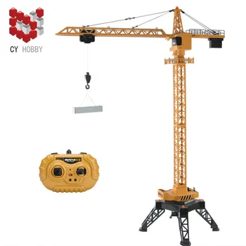HUINA 1585 1:14 2.4G 12CH metal radio control rc tower crane for sale