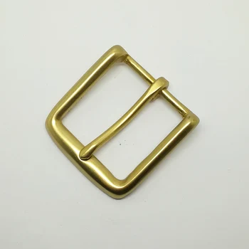 Wholesale Safety Pin Types Of Belt Buckle Solid Brass Double Pin Buckle ...