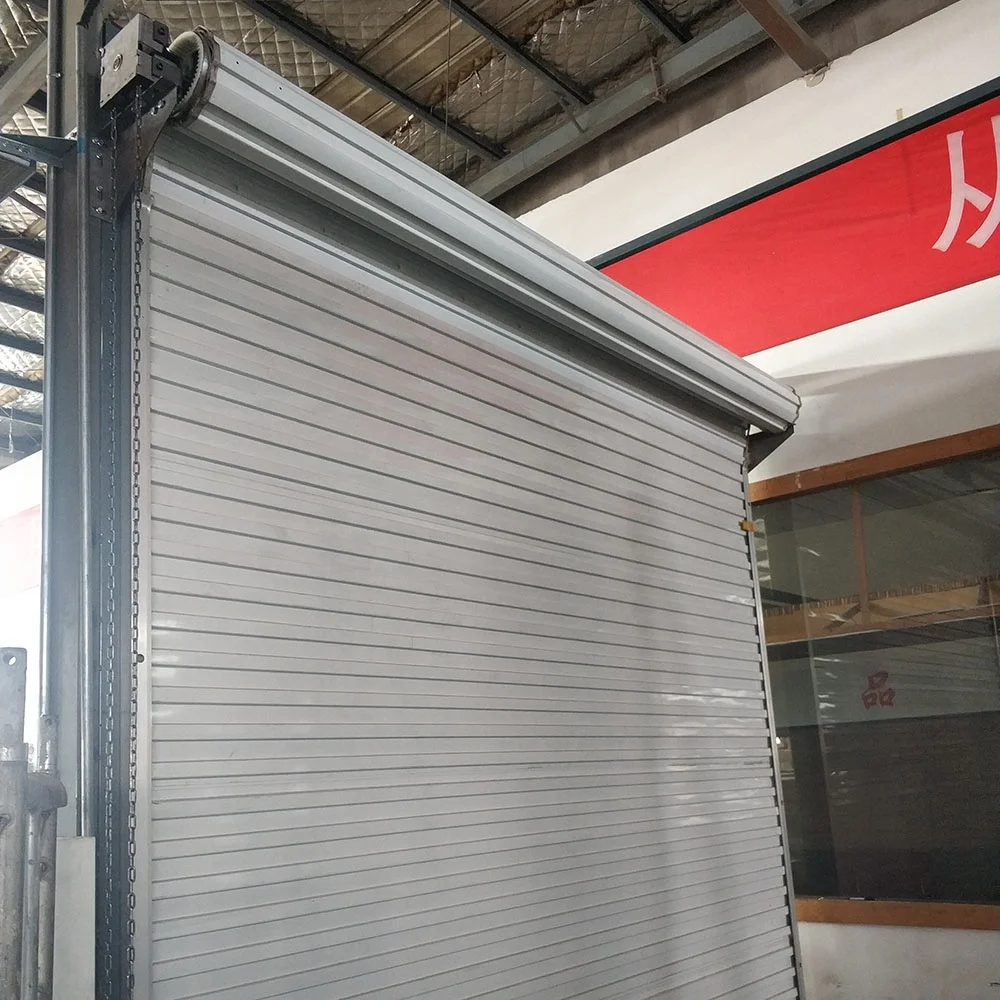 Australian Style Manual Steel Roll-up Door with Chain Hoist Modern Design Finished Surface for Warehouse Application
