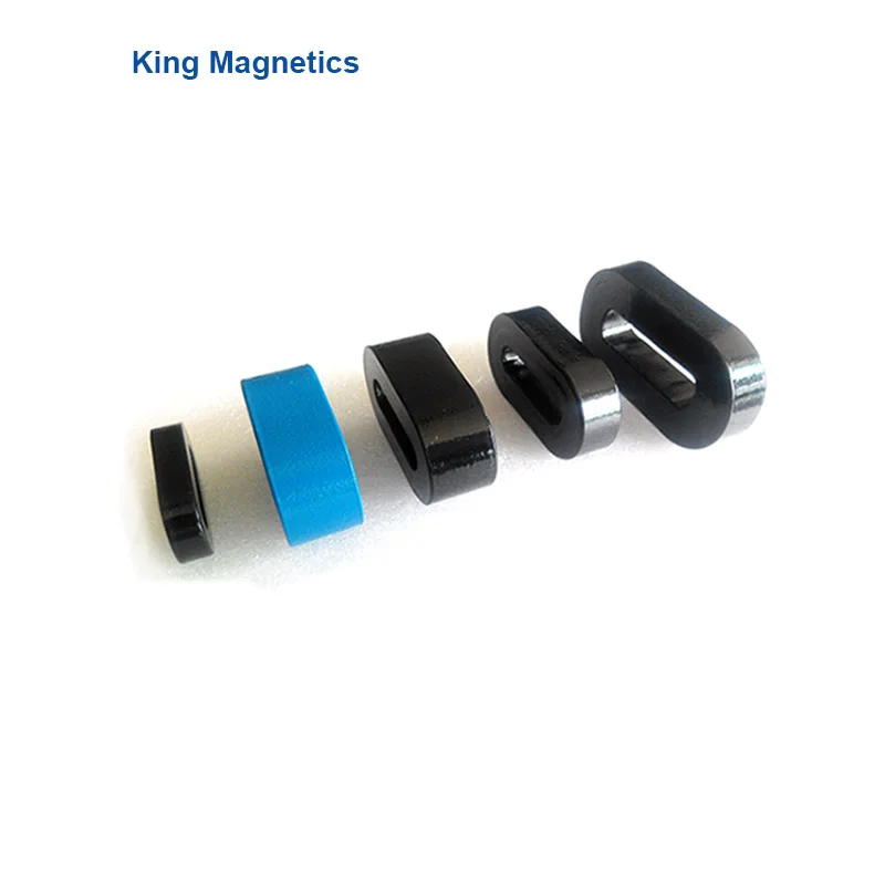 Custom Oval Shape Common Mode Chokes and Current Transformers Nanocrystalline Core