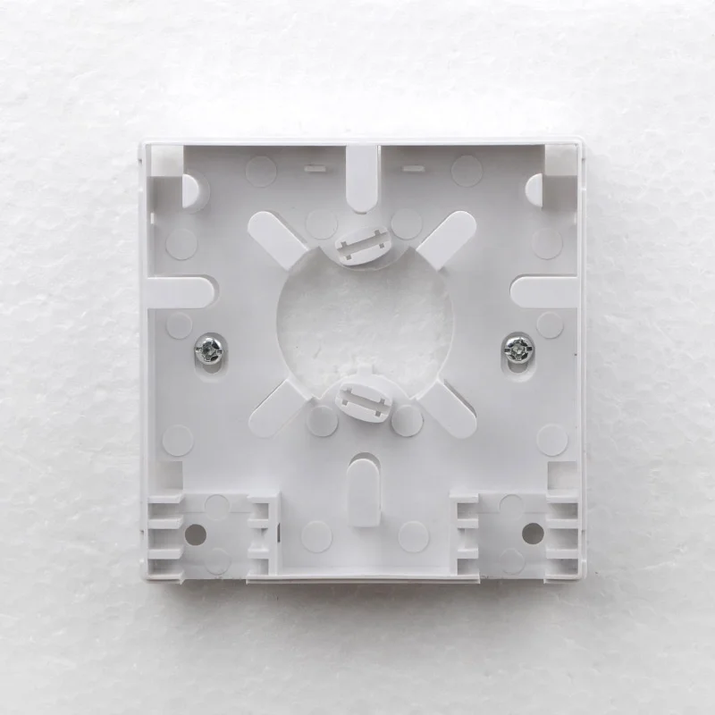 Fast Delivery 86 Type 2 Core Desktop Small Ftth roset , SC Fiber Optic Wall Terminal Box Fiber Optic Faceplate Face Plate