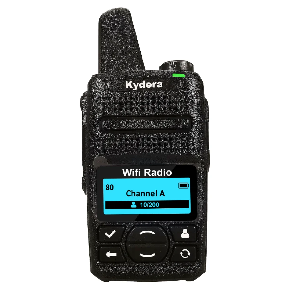 Handheld Long Range Walkie Talkies Pocket Wifi Internet Radio Push to Talk Q1 USB Type C Charger