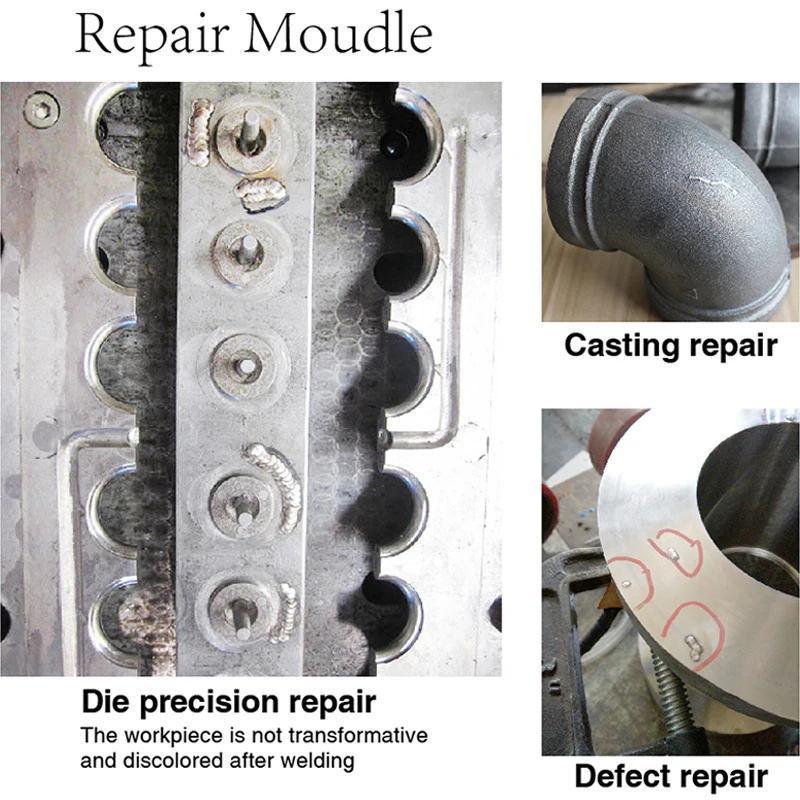 Simple to Install Good Repair Effect Micro Tig Welder Spot Micro Tig Ac Dc Pulse Welding Machine Argon Gas Welding