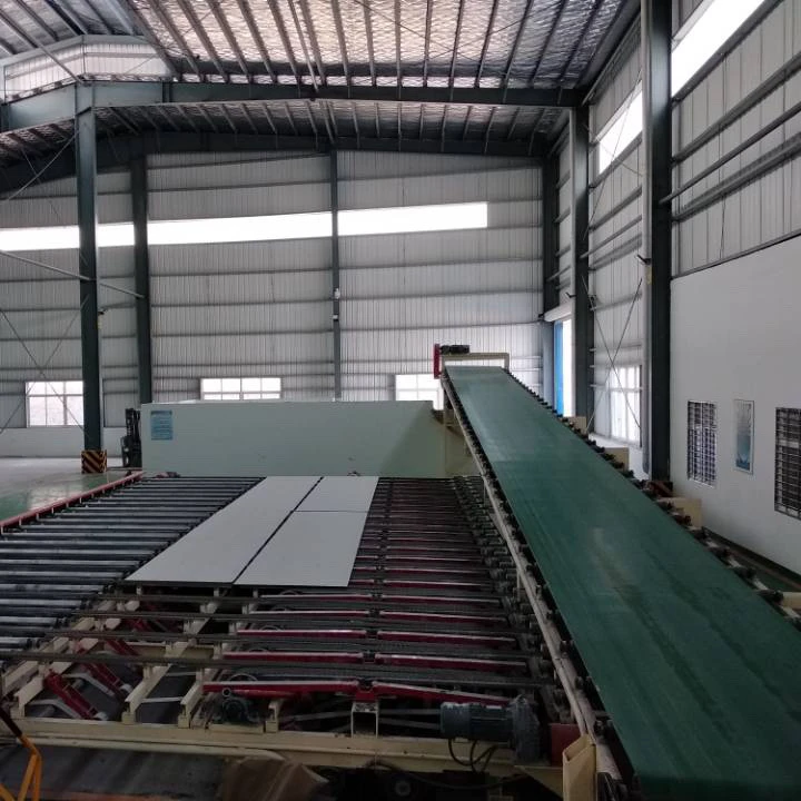 Линия по производству безбумажного гипсокартона