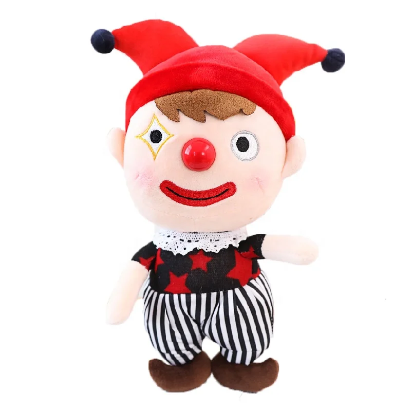 large stuffed clown