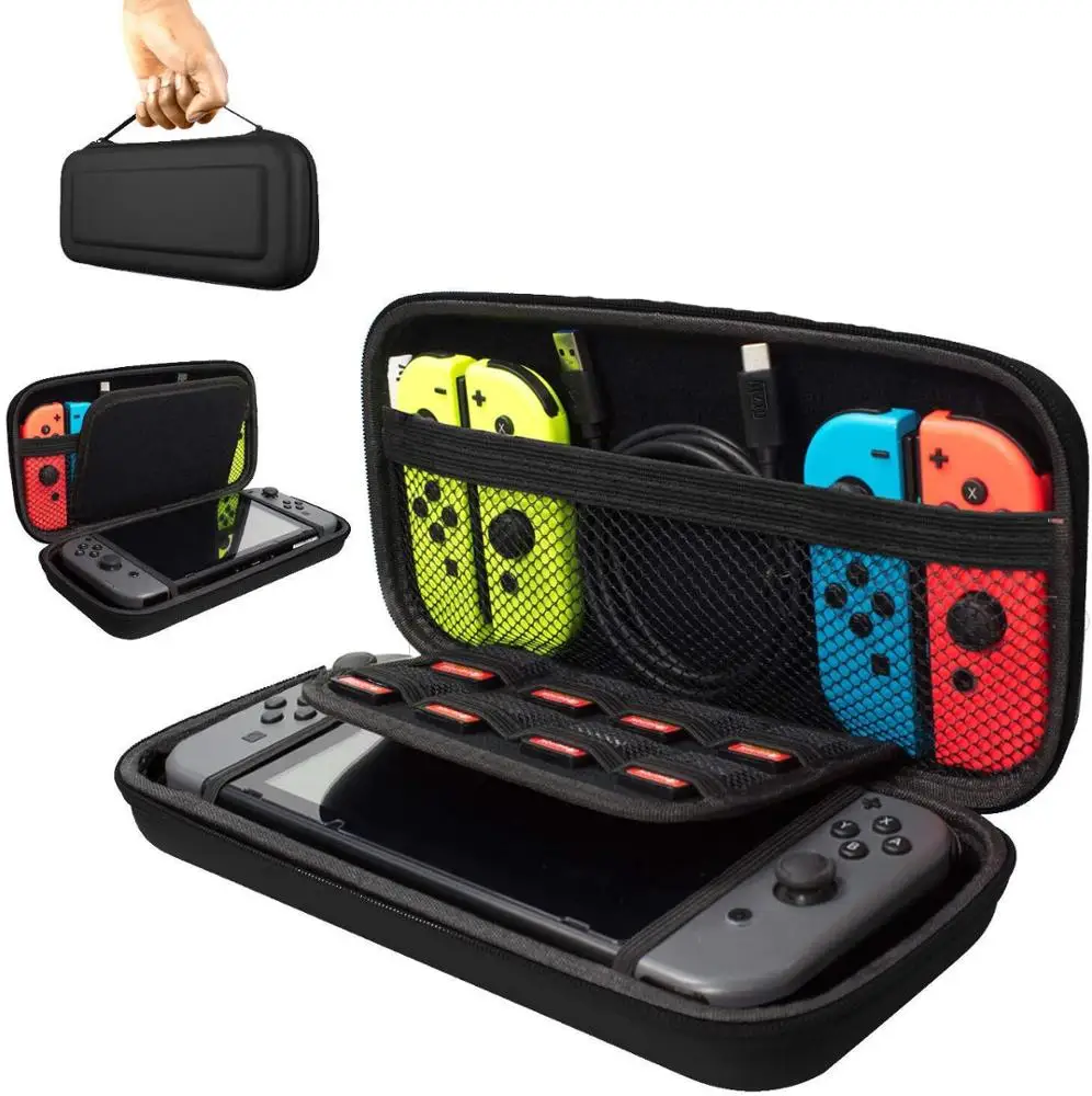 waterproof Protective Travel carrying hard shell eva case for game controller for nintendo switch case