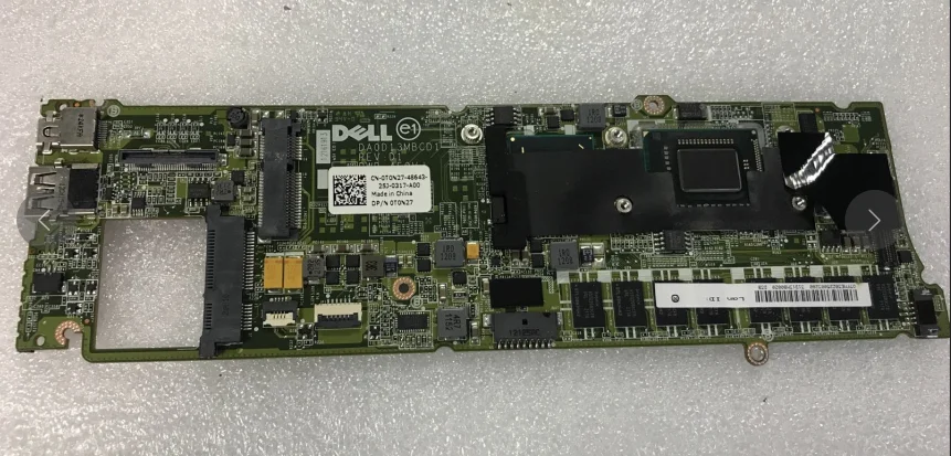 T0N27 для Dell XPS 13 L321x 13,3 дюймов оригинальная Системная плата Intel I7-2637m Da0d13mbcd1