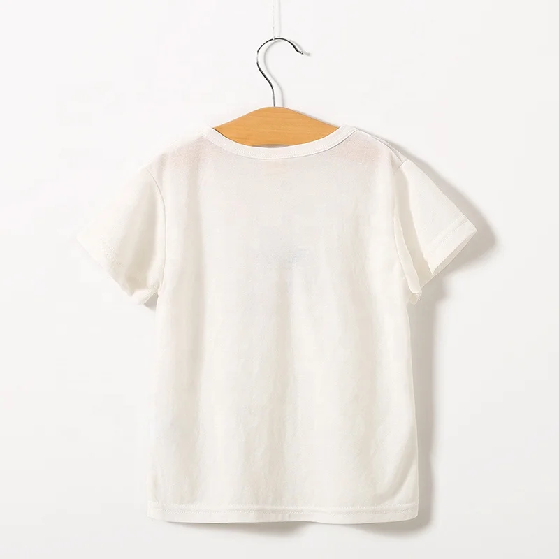 
Детские футболки с рисунком животных и короткими рукавами на лето, Детская футболка в нормкор стиле, летняя детская одежда 