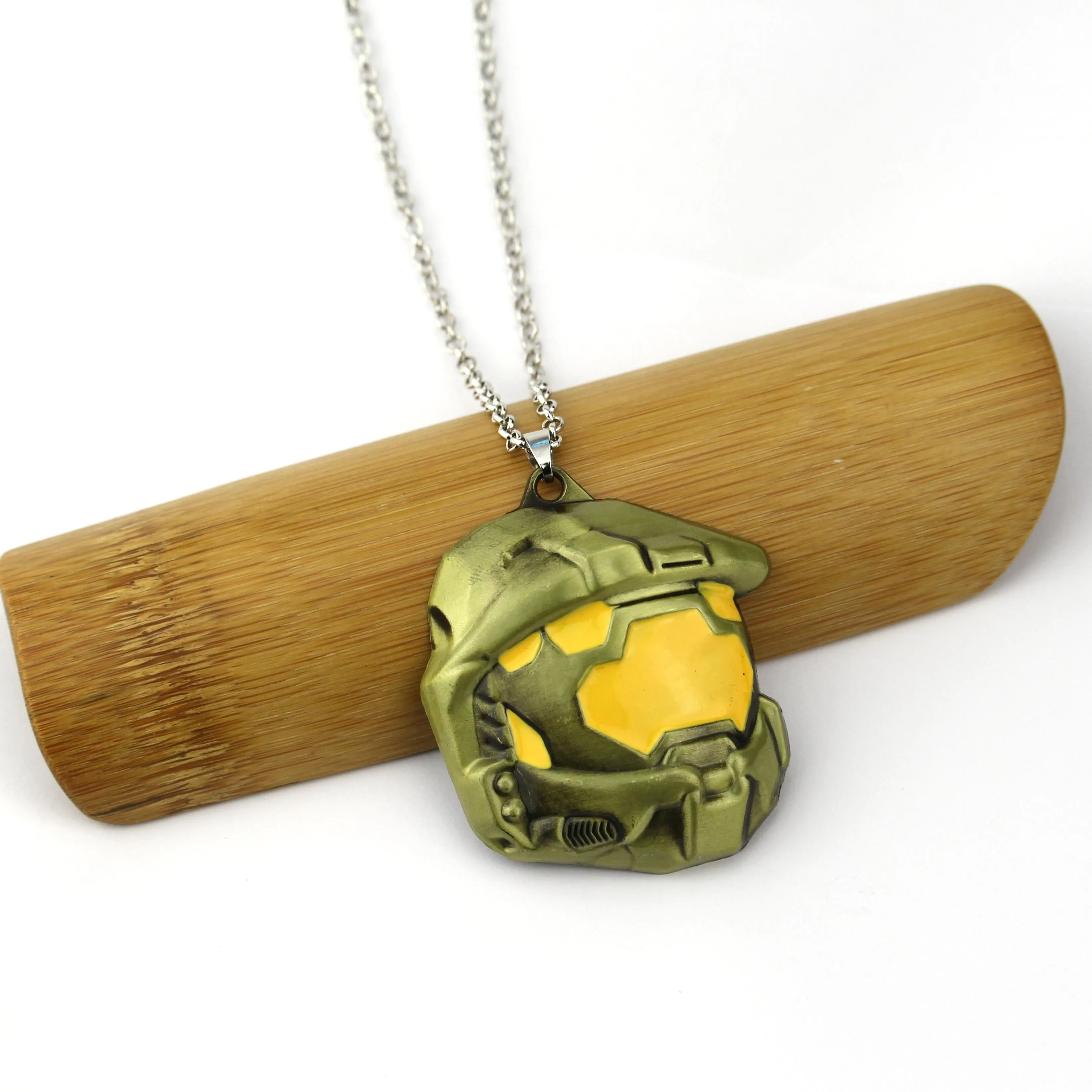 Master Chief Helmet Necklace, Halo Jewelry Collection