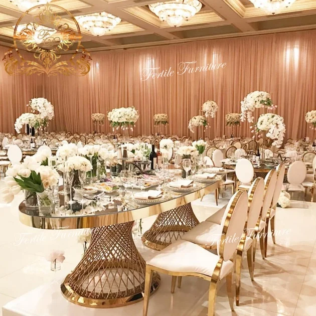 oval top table wedding