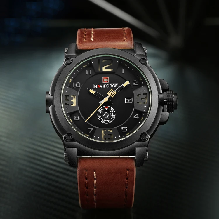 NAVIFORCE 9099 Chic Brand Wholesale 2019 Fashion ATM Water Resistant  Custom Men Watches Relogio Feminina