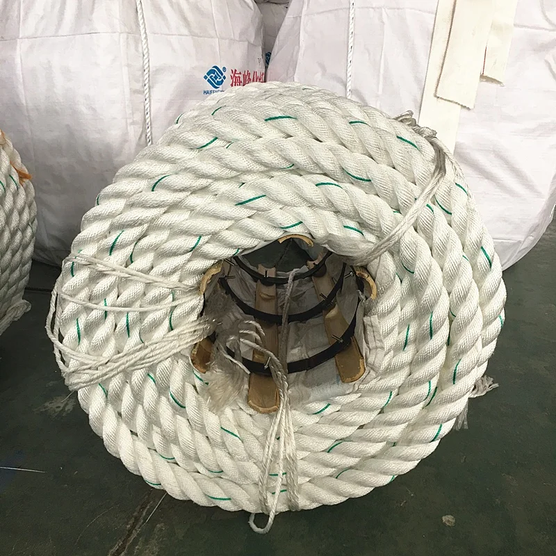 40MM 3 Strand Twisted Polyamide Mooring Rope