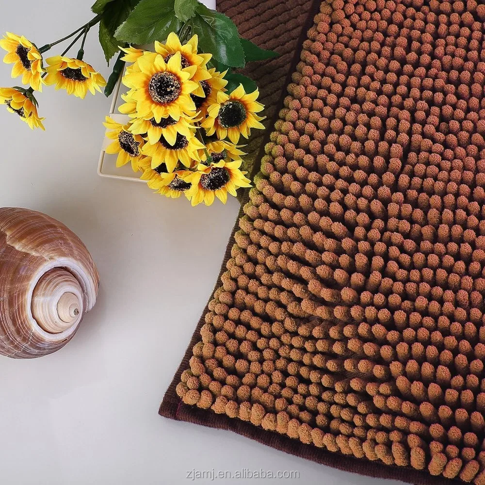 Противоскользящие синель коврики под