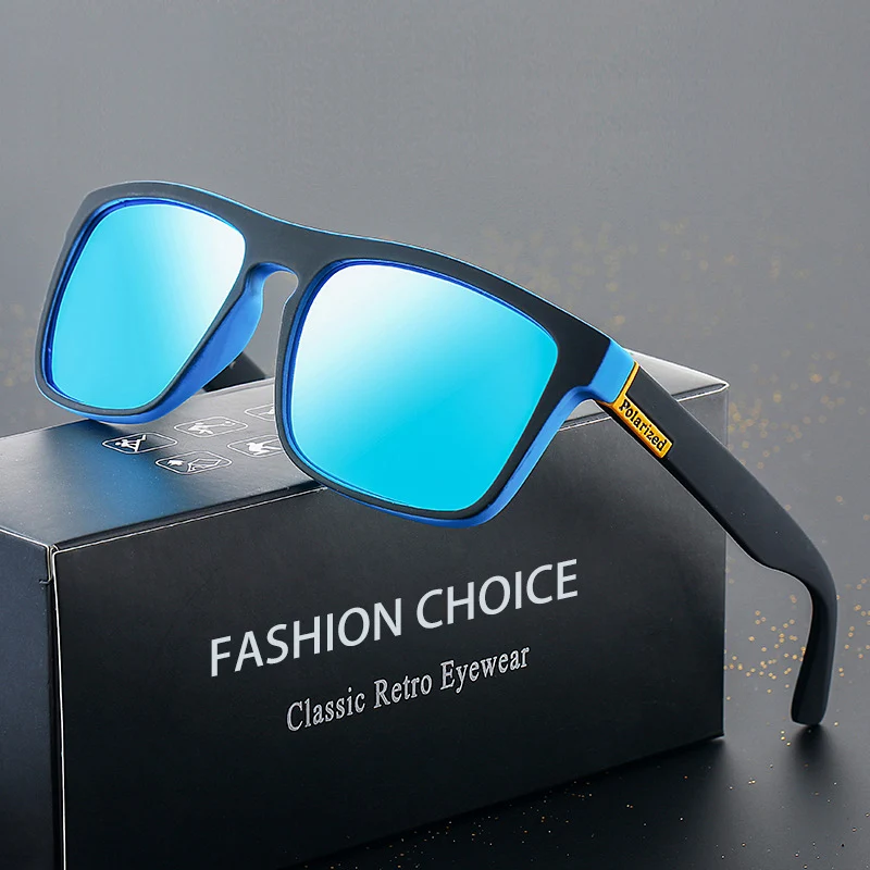 Classic Polarized Sunglasses Design Retro Men Women Square 