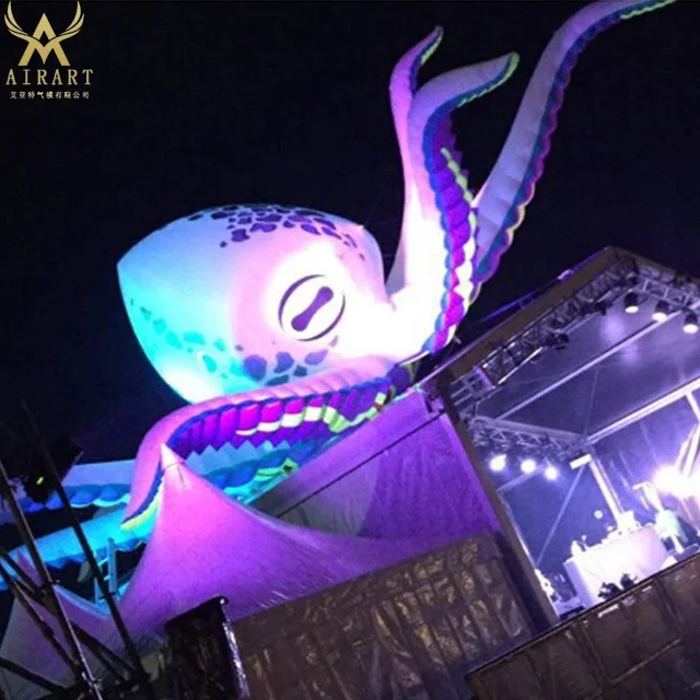 Music Festival Decoration Inflatable Jellyfish Hanging Decoration Parade  Event Ideas - Buy Stage Decoration For Festival Giant Inflatable Octopus  With Led Light,Inflatable Octopus For Dj Outdoor Decoration Ideas,Giant  Roof Decoration Inflatable Jellyfish