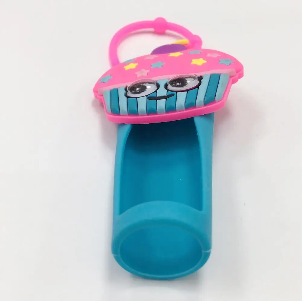 Милый мультфильм силиконовых губ чехол силиконовый блеск для