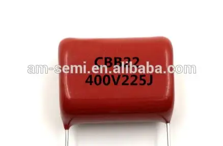 10pcs CBB 400V condensatore, 400V 225J 22MM