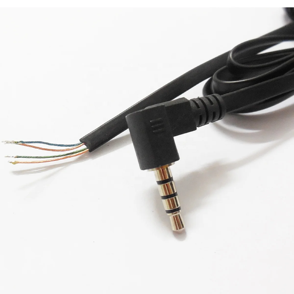 Bare Wire 3.5mm Trrs 4 Pole Plug Cable 