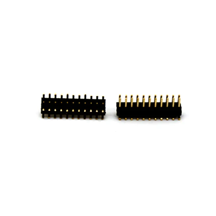 1,0 2,0 2,54 40pin 2x10 Штекерный разъем Smd Pin Header