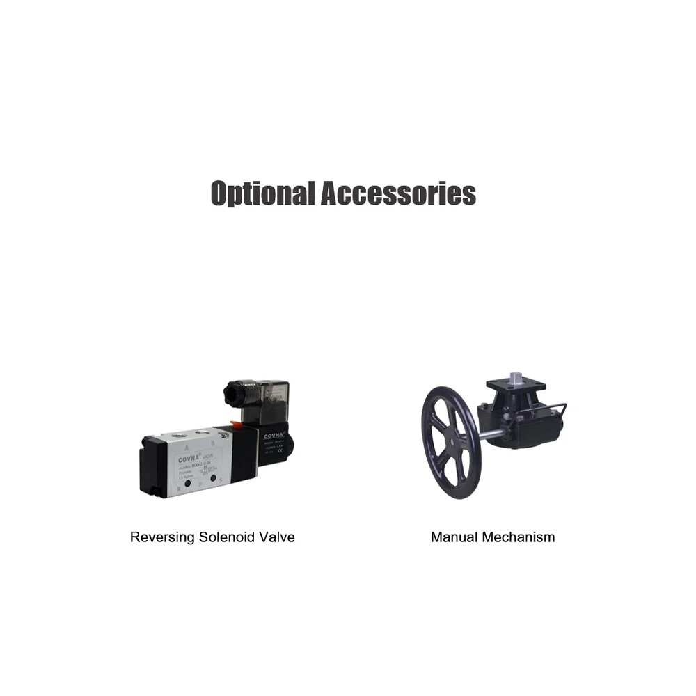 High Temperature 2 Inch Tri Clamp Food Grade Stainless Steel Pneumatic Actuated Sanitary Butterfly Valve