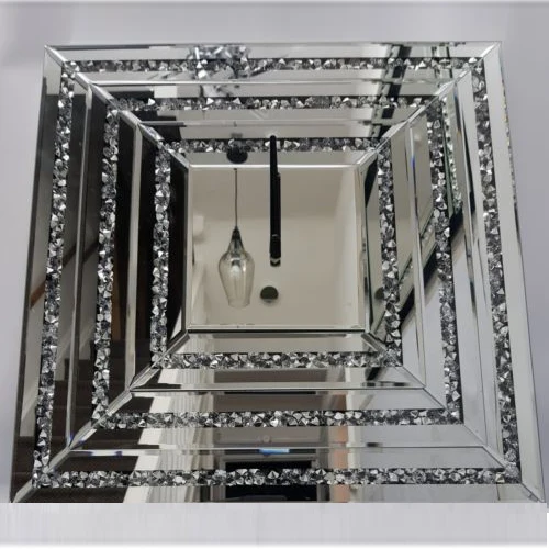 Featured image of post Large Silver Mirrored Wall Clock - # runs calm and smoothly.