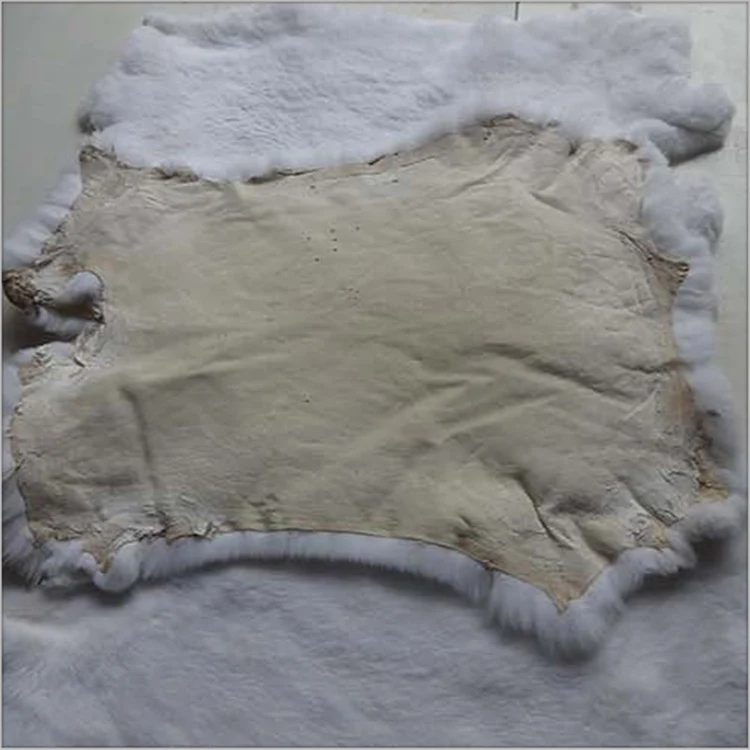 ALICEFUR, оптовая продажа, дешевая цена, мех кролика Рекс белого цвета, мех кролика рекс