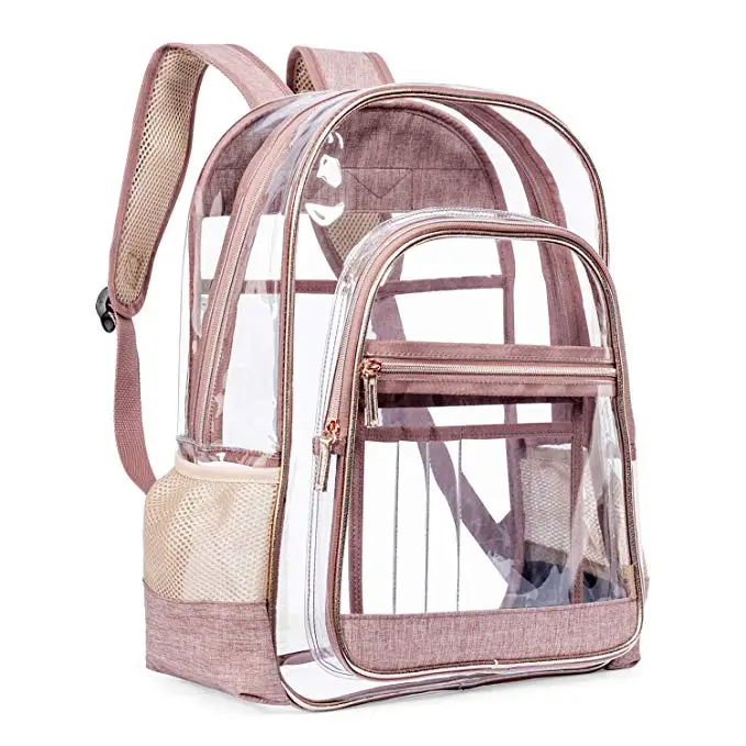 Outdoor Usb Charger Backpack Pink,Black 