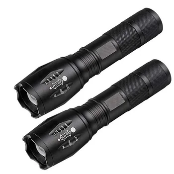 Military Grade XM-L T6 G700 tactical linternas torch light A100 glare long distance led flashlight kit for indoor and outdoor