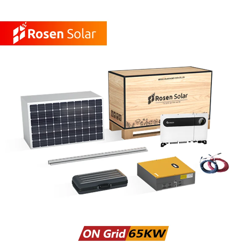 Hot Sale 10kva 20kva 30kva 50kva 65kva Solar Energy System Price Solar Kit