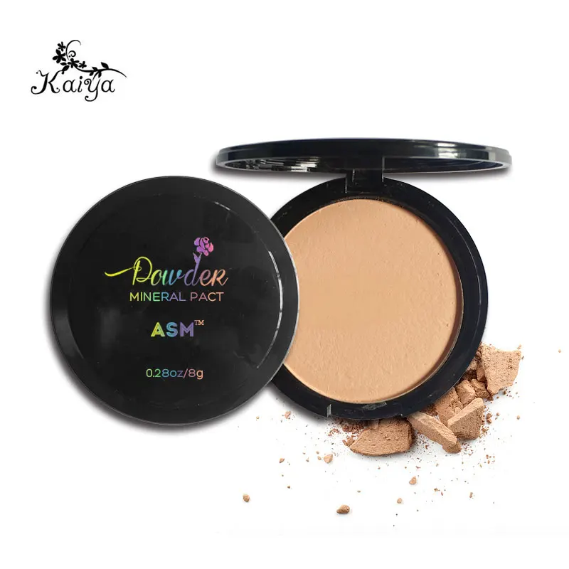 Оптовая продажа косметика для осветления кожи микро-пудра контроля жирности компактная основа под макияж водостойкая пудра