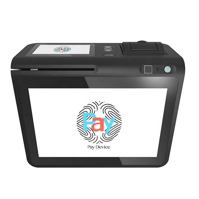 10-Inch Android POS Terminal Panda Color with Order Processing and Checkout System