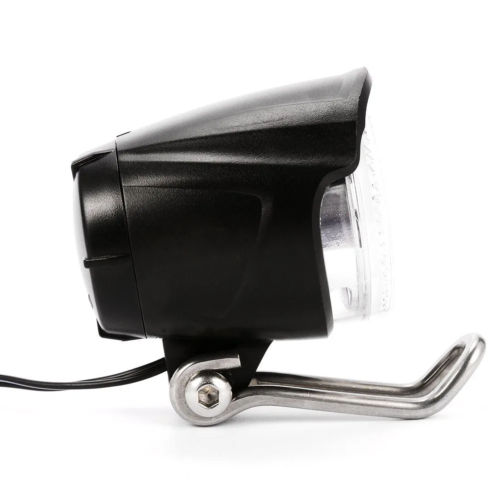 Faro Anteriore Per E-bike 70 Lux 6V-48V Con Certificazione ECE StVZO - Impermeabile