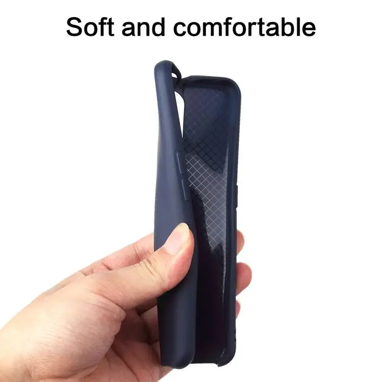 Three Hemming Soft Silky Good Touch Imitate Liquid Silicone Phone Case for Oppo F11 Pro