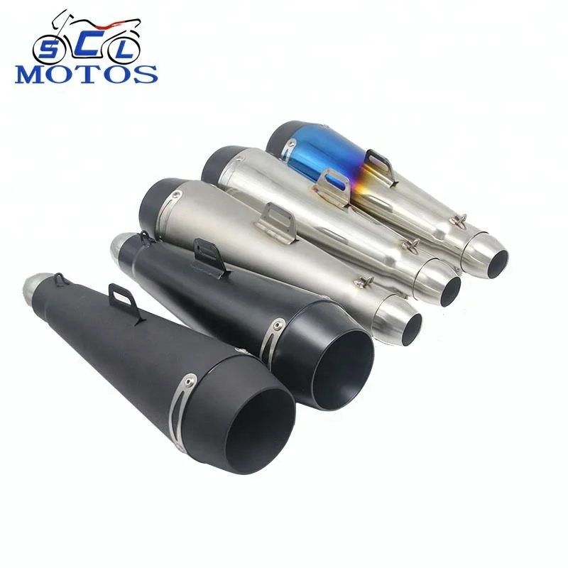 Мотоцикл из нержавеющей стали универсальный выхлоп аксессуары для глушителя moto