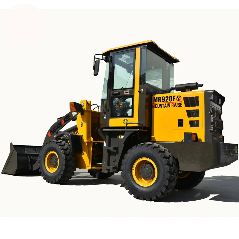 China Mini Payloader Small Wheel Loader with Various Working Attachments
