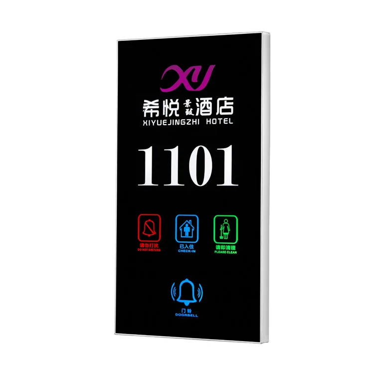 New Design Electronic Led Light Display Door Name Plate Buy Door Name Plate Door Plate Led Door Plate Product On Alibaba Com