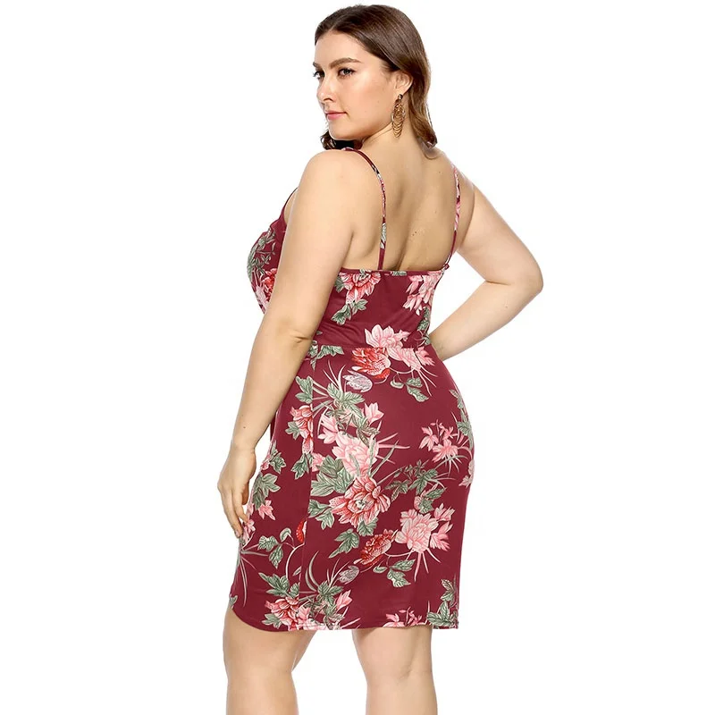 Пикантные для женщин ремень V воротник талии Тонкий платье без рукавов Клубная одежда коктейль плюс размеры платье